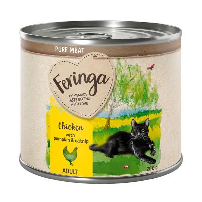 Feringa Pure Meat Menu Chicken with Pumpkin & Catnip wet cat food