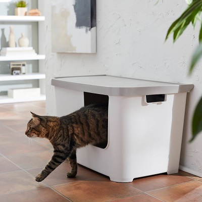 Frisco Multi-Function Covered Litter Box