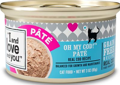 I and Love and You Oh My Cod! Pate Grain-Free Canned Cat Food