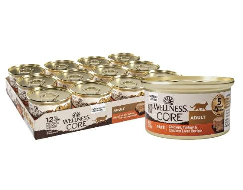 Wellness CORE Natural Grain Free Wet Canned Cat Food