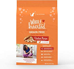 WholeHearted Grain Free Chicken Formula Dry Cat Food