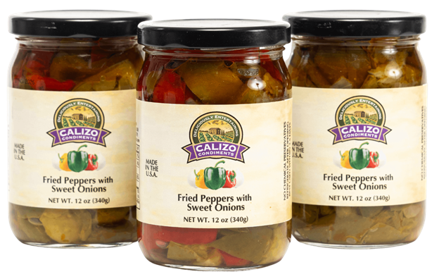 Calizo Condiments Introduces All-Natural Fried Peppers with Sweet Onions