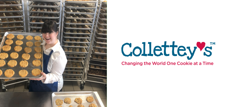 Photo of Collette Divitto, founder of Collettey's Cookies