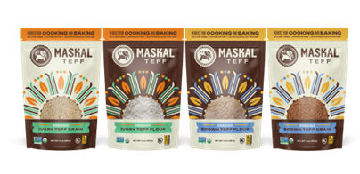 Maskal Teff Introduces Certified Organic Teff Flour and Teff Grain for Retail and Foodservice