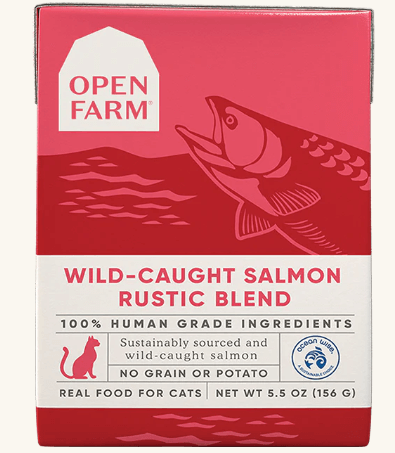 Open Farm Wild-Caught Salmon Rustic Blend Wet Cat Food