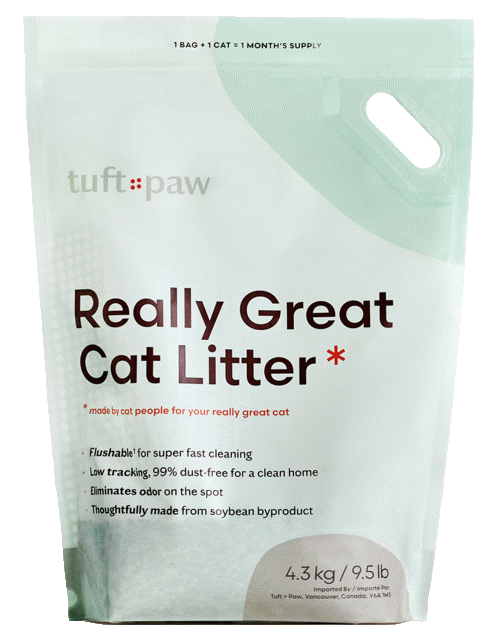 tuft + paw Really Great Cat Litter